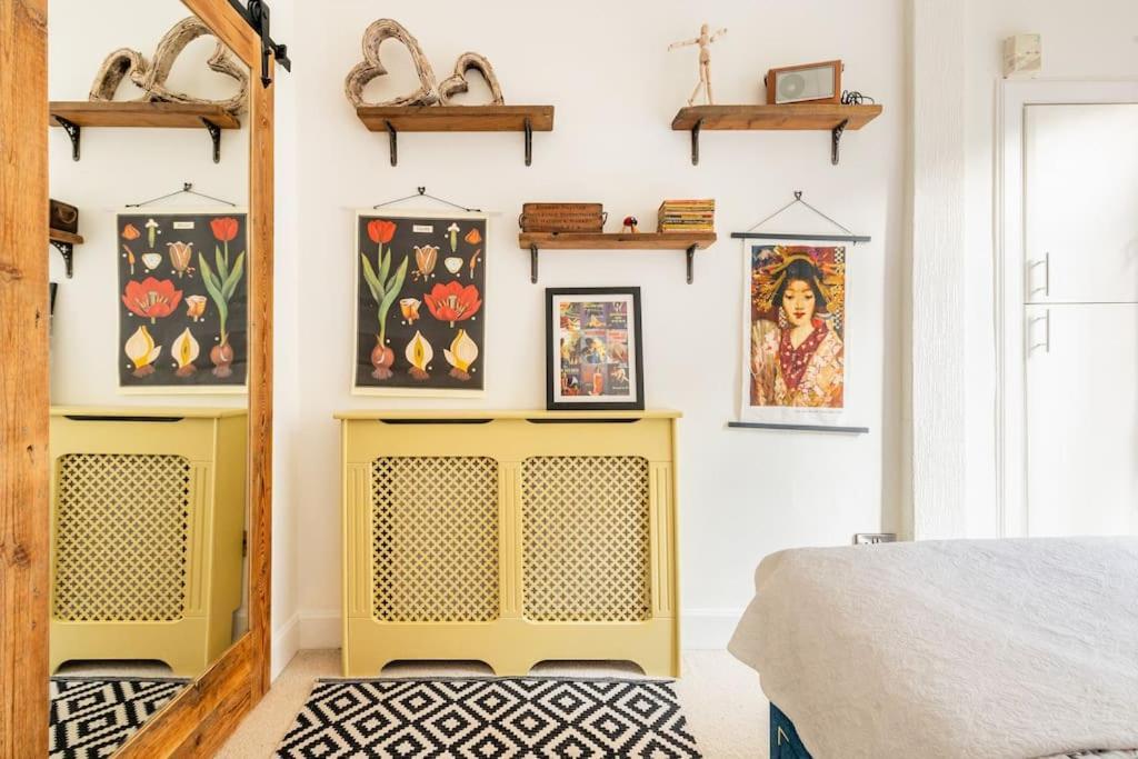 Holyrood Park: Lush & Arty 2 Double Bed Flat Apartment Edinburgh Luaran gambar