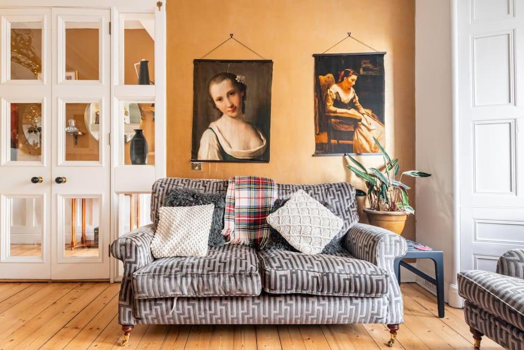 Holyrood Park: Lush & Arty 2 Double Bed Flat Apartment Edinburgh Luaran gambar