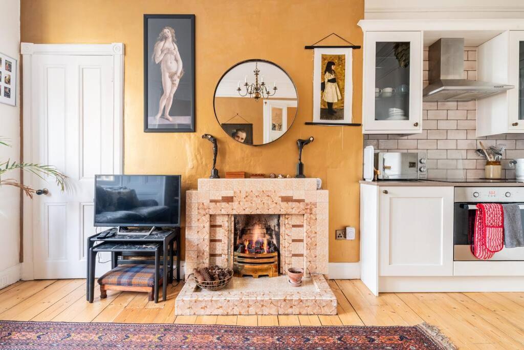 Holyrood Park: Lush & Arty 2 Double Bed Flat Apartment Edinburgh Luaran gambar